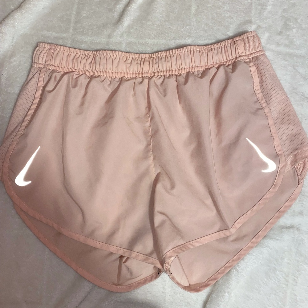 pink nike shorts